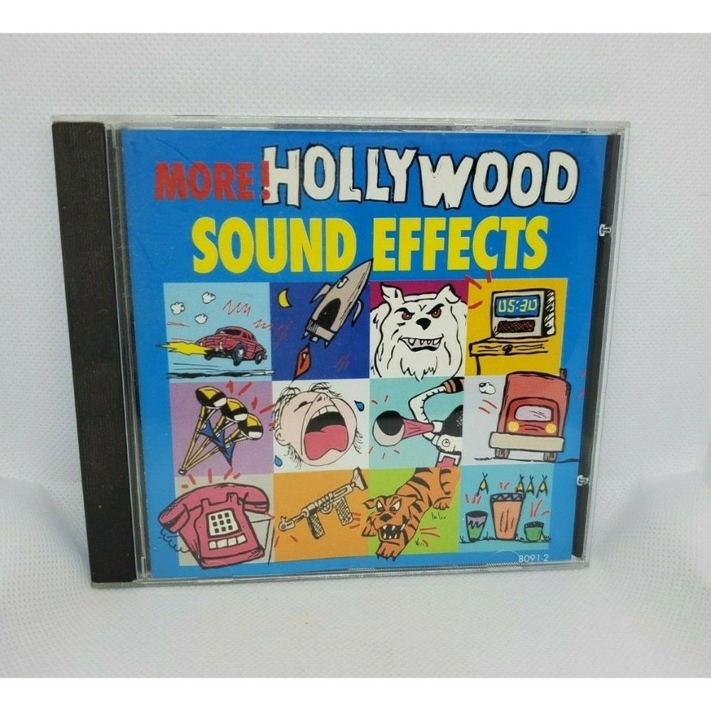 More Hollywood Sound Effects Various Artists CD 1989 No Scratches Clean